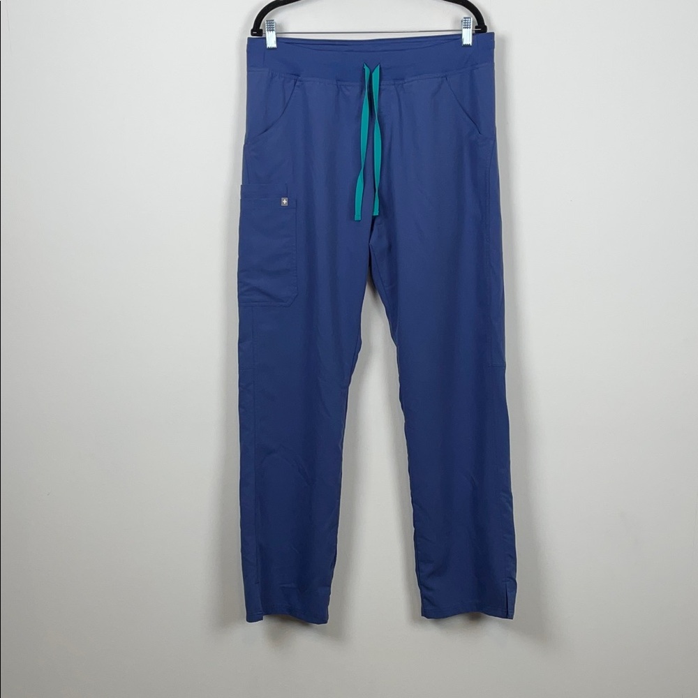 Figs Technical Collection Scrub Medical Women's LT Blue Casual Workwear Pants